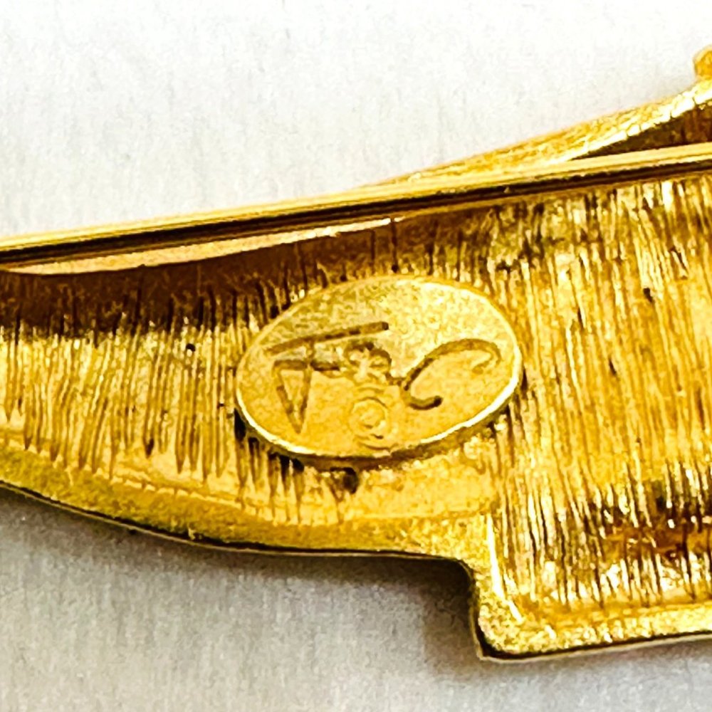 Vintage Jackie Collins Leaping Panther Figural Brooch - Picture 7 of 7